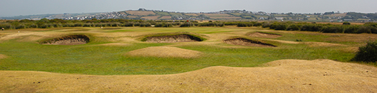The 11th hole at Royal North Devon Golf Club